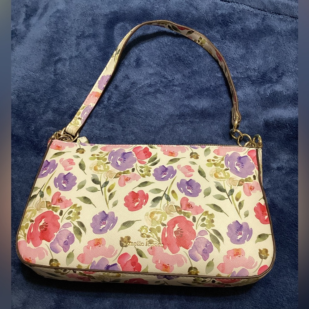 Nanette Lepore Floral Print Shoulder Bag